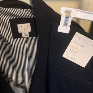 NWT Navy Blue Suit size 12